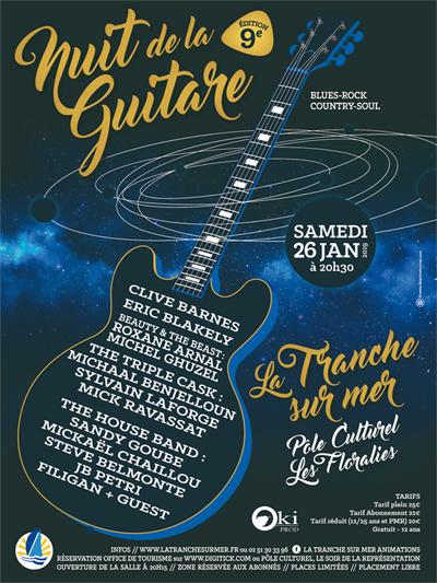 nuit de la guitare tranche sur mer