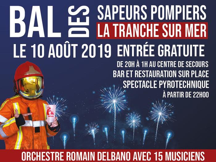 bal des pompiers la tranche sur mer 2019