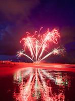 feux d'artifice 15 aout la tranche sur mer