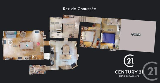 maison à vendre - 6 pièces - 117.0 m2 - ANGLES - 85 - PAYS-DE-LOIRE - Century 21 Côte De Lumière