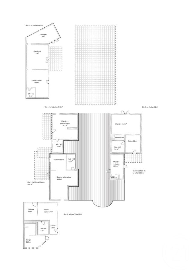 maison à vendre - 16 pièces - 323.0 m2 - LA TRANCHE SUR MER - 85 - PAYS-DE-LOIRE - Century 21 Côte De Lumière